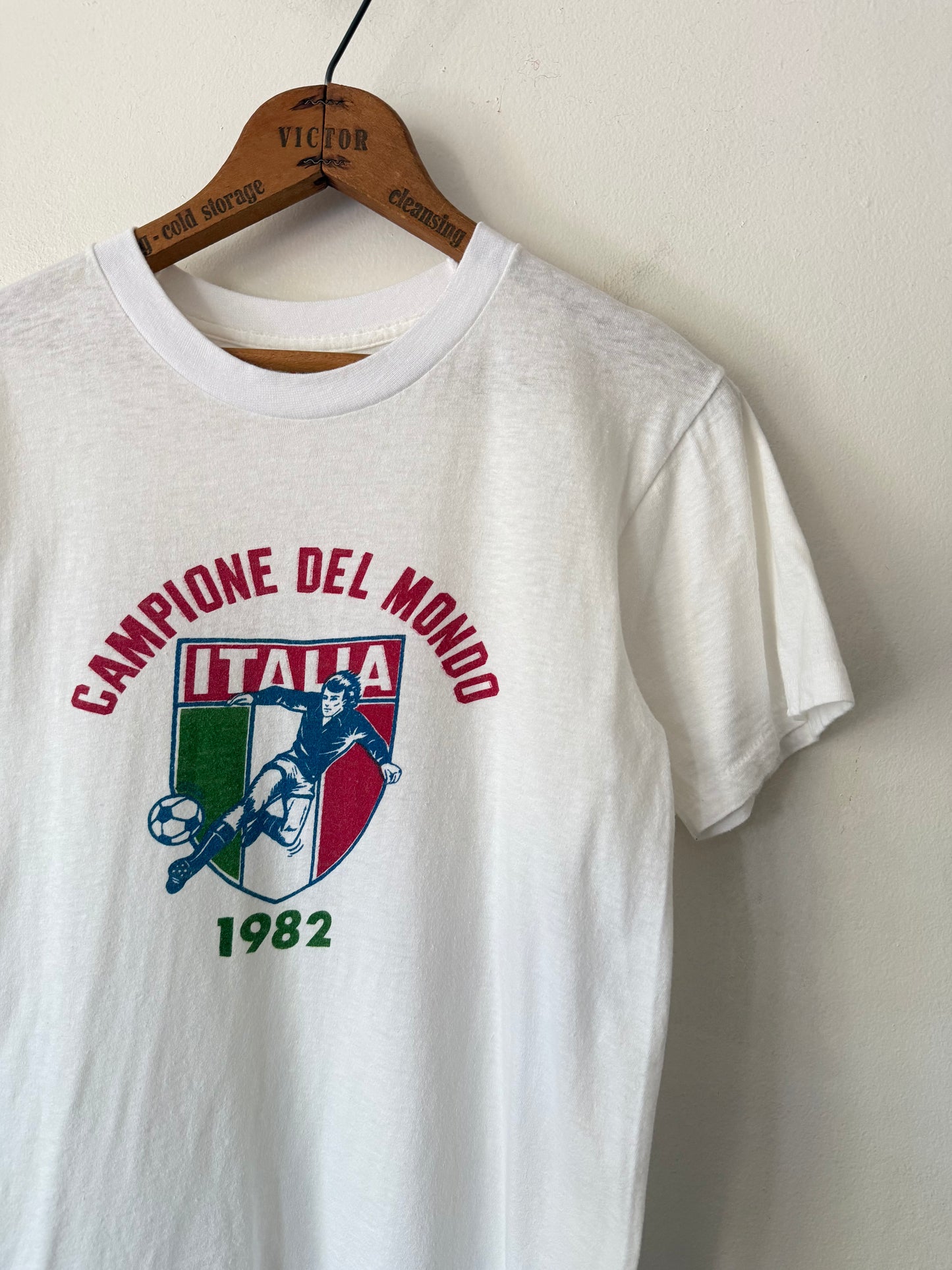 80's Italy World Cup Shirt
