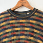 80's Saks Fifth Avenue Wool Geometric Sweater