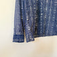 70's Jackie Gordon Chess Embroidered Shirt