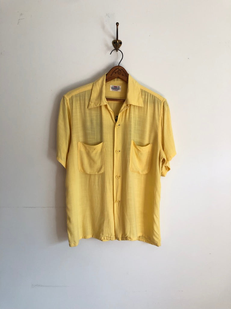 60's Campus Yates Co. Car Sales Uniform Shirt