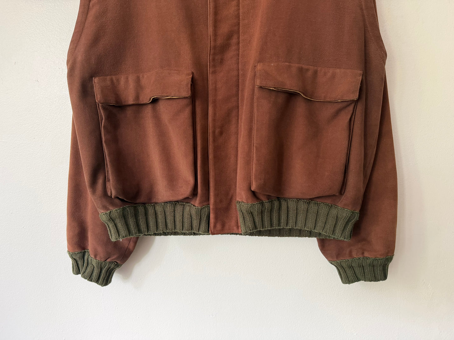 80's Rafael Bill Kaiserman Italian Bomber Jacket