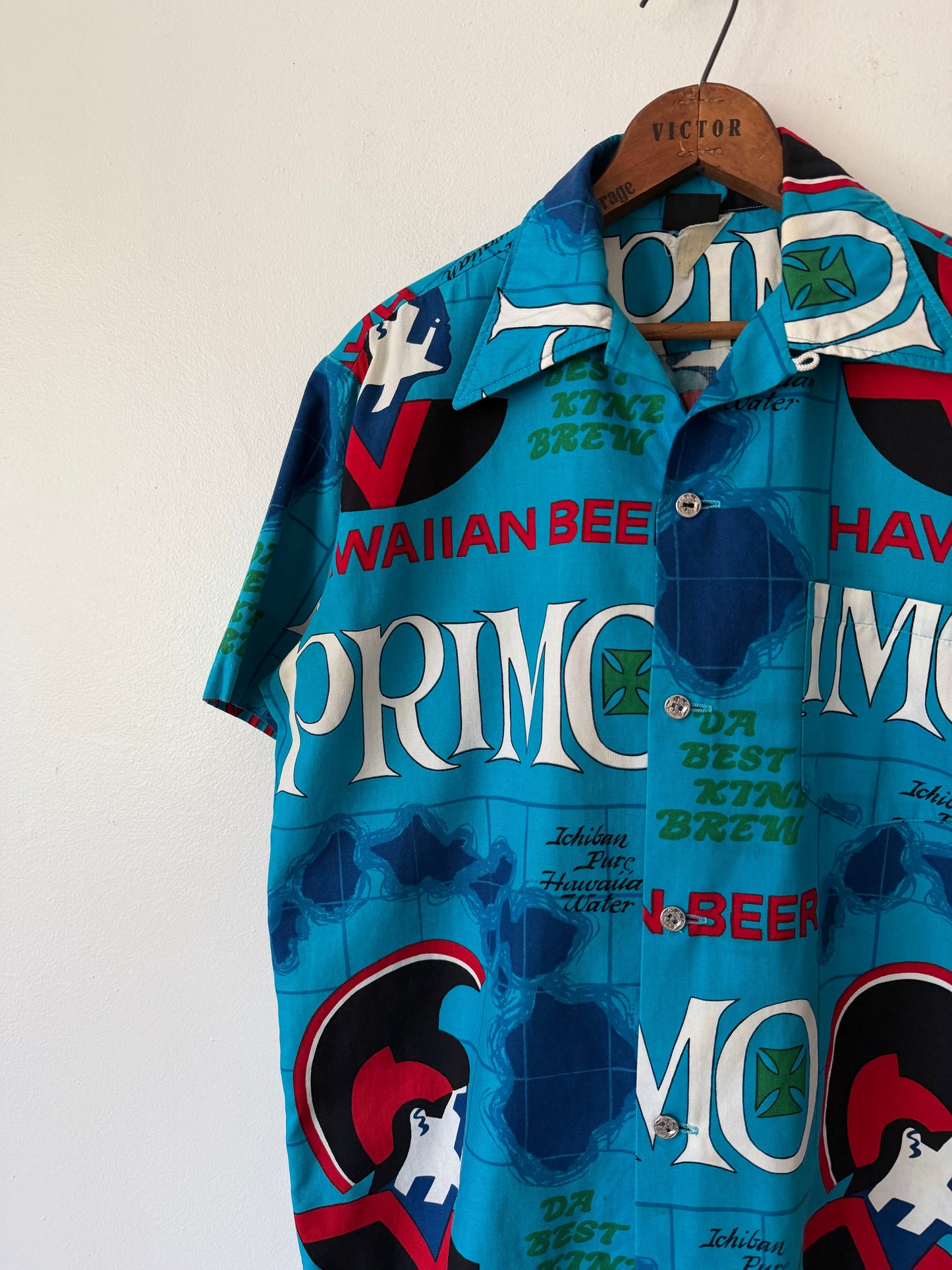 70's Hawaiian Holiday Primo Beer Shirt