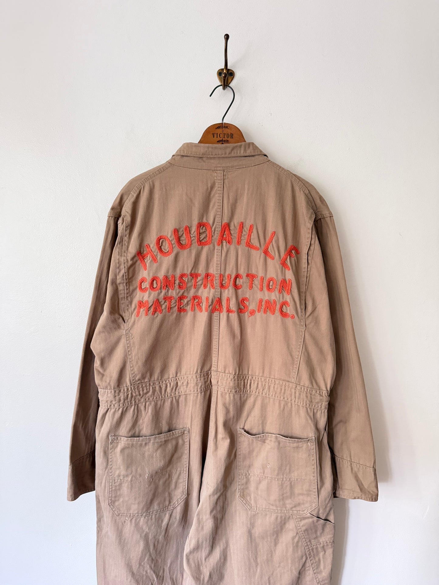 50's Freeland Houdaille Consruction HBT Coverall