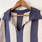 60's #9 Striped Cotton Collared Jersey