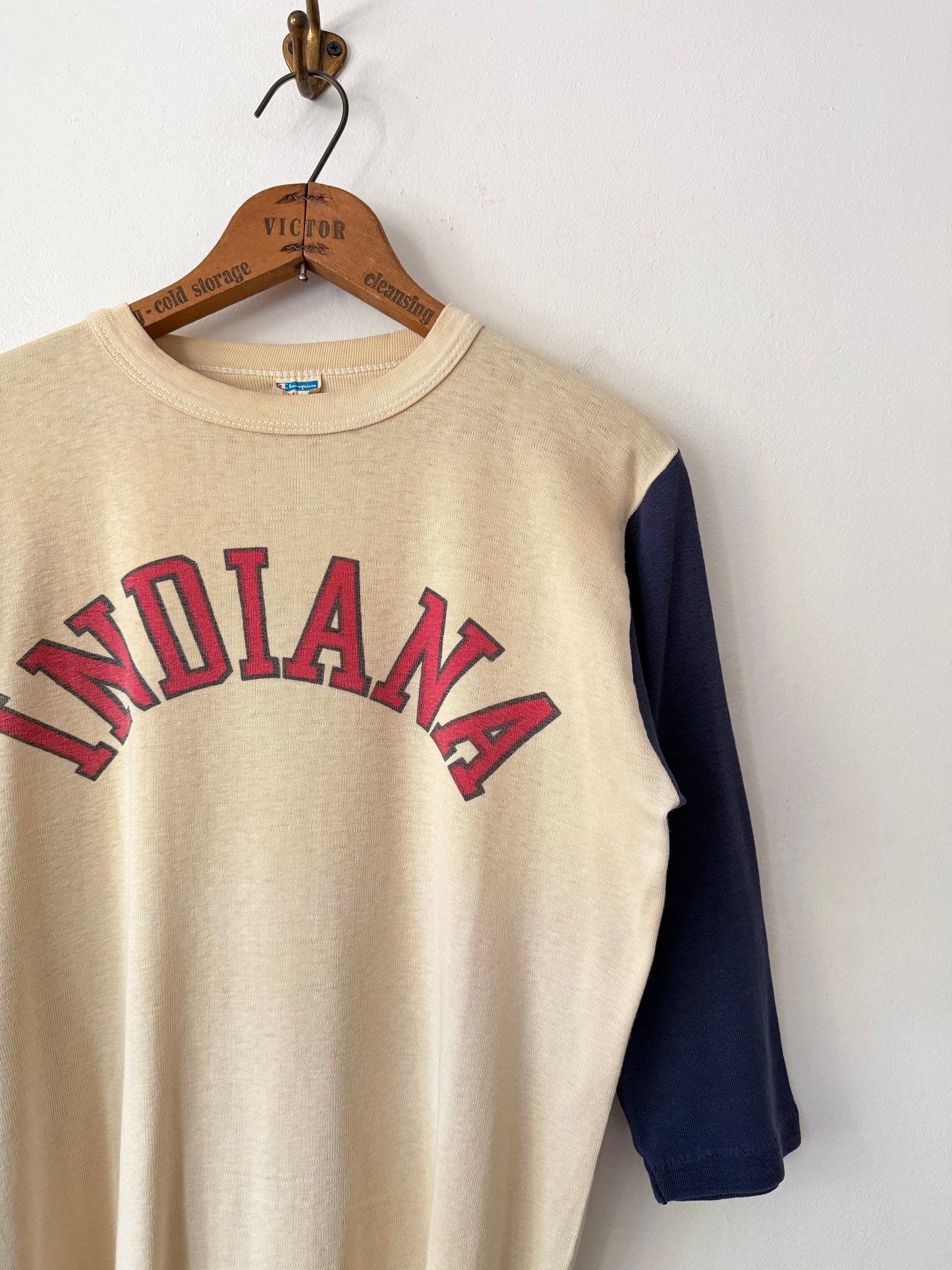 70's Champion Indiana Baseball Raglan