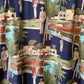 80's Polo Ralph Lauren Silk Graphic Shirt