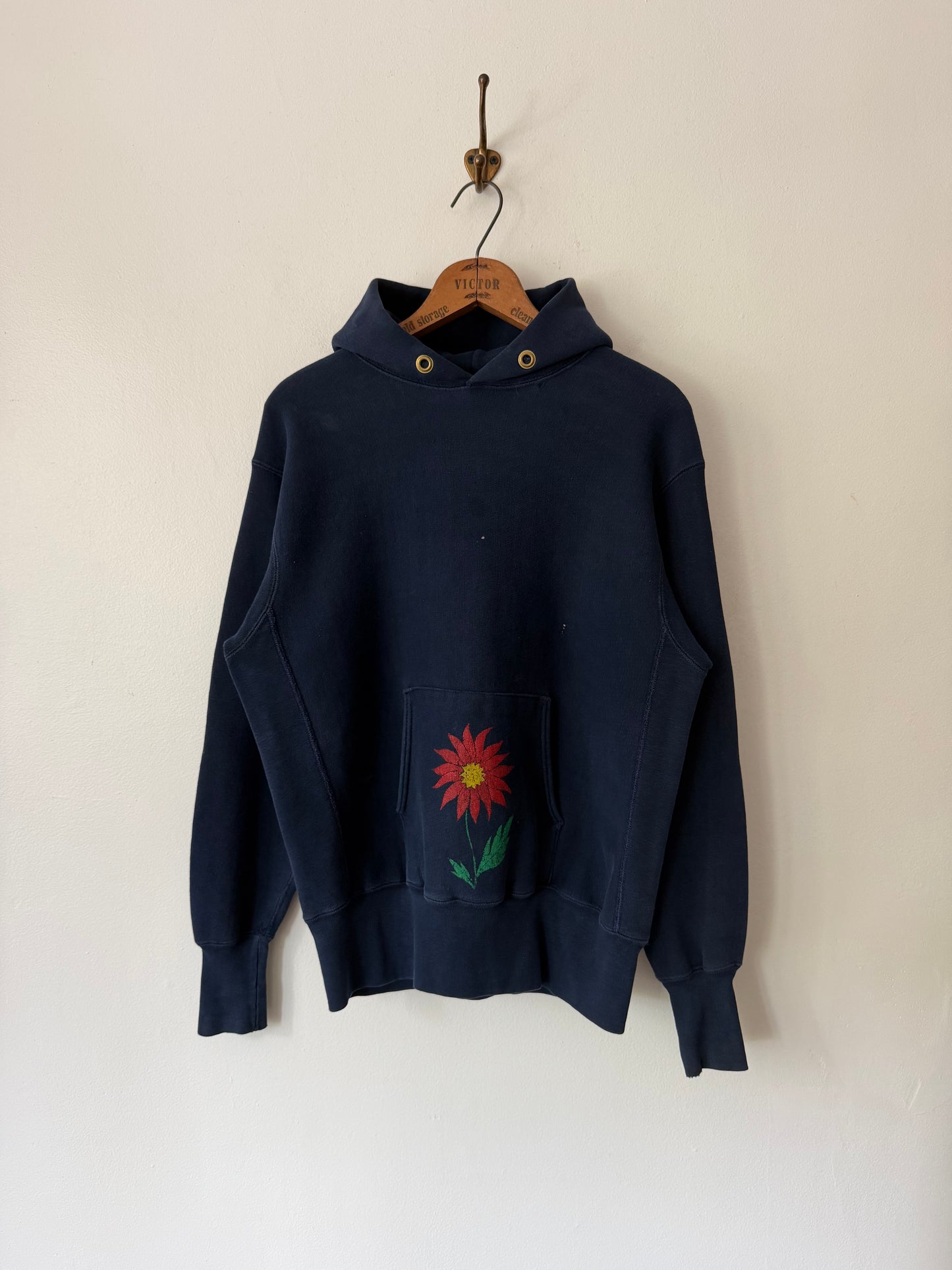 70's Champion Hand Painted Reverse Weave Hoodie