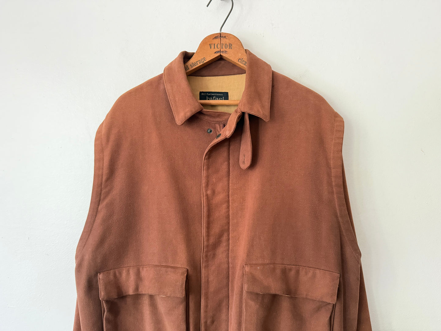 80's Rafael Bill Kaiserman Italian Bomber Jacket