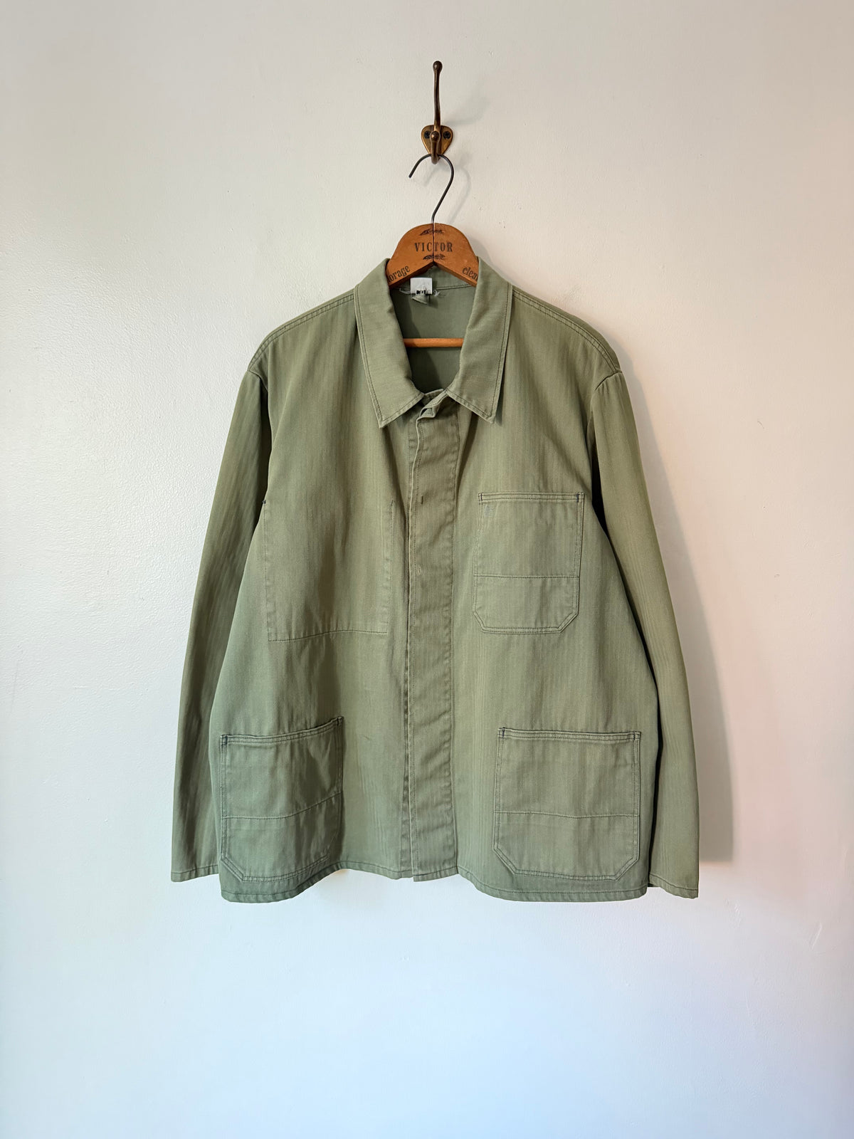 70's German HBT Chore Work Jacket