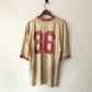60's Derby High School #36 Distressed Football Jersey