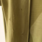 70's Wool Geometric Distressed Button Up Polo