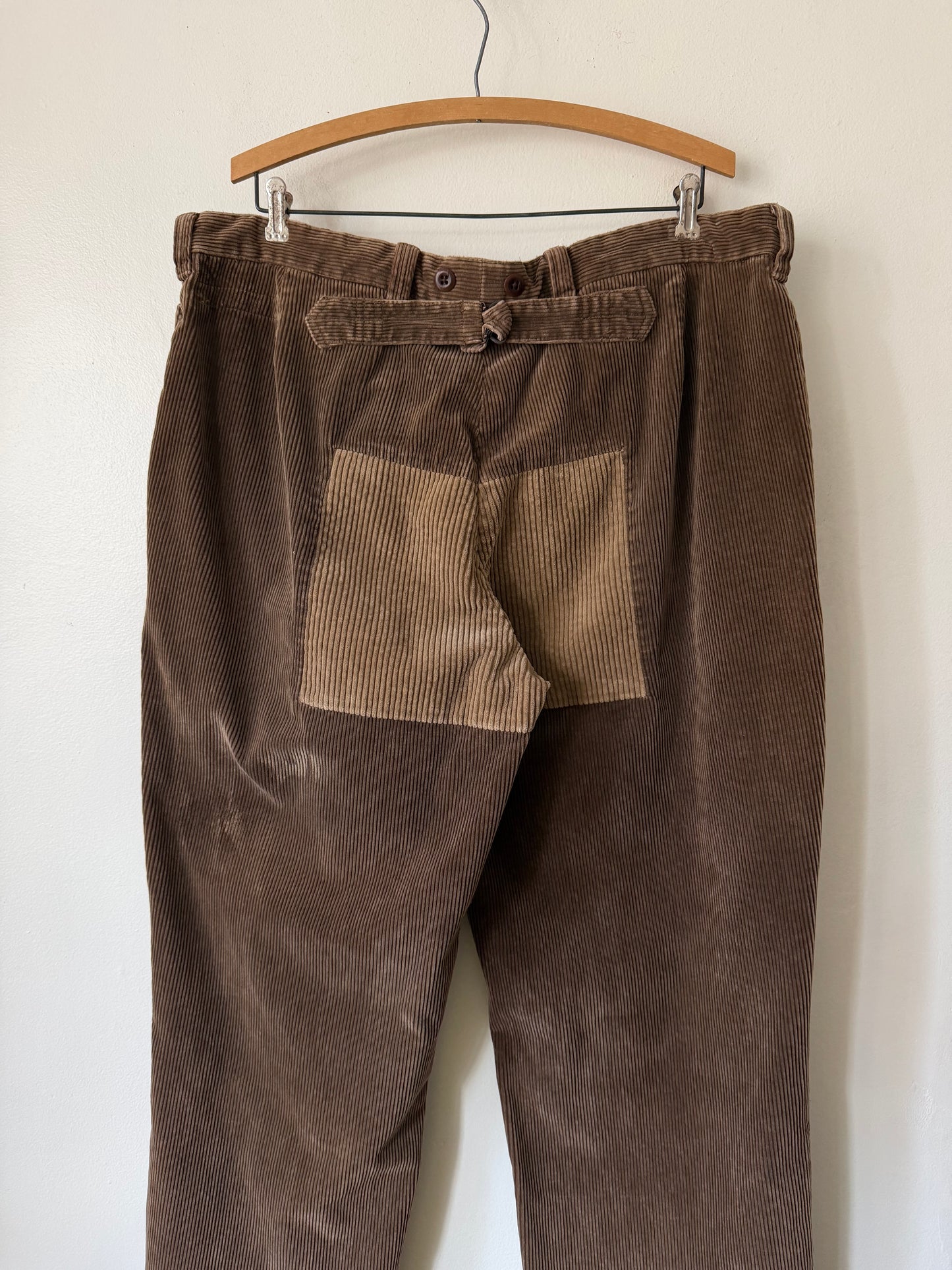 Polo Ralph Lauren Patchwork Corduroy Buckle Back Pants