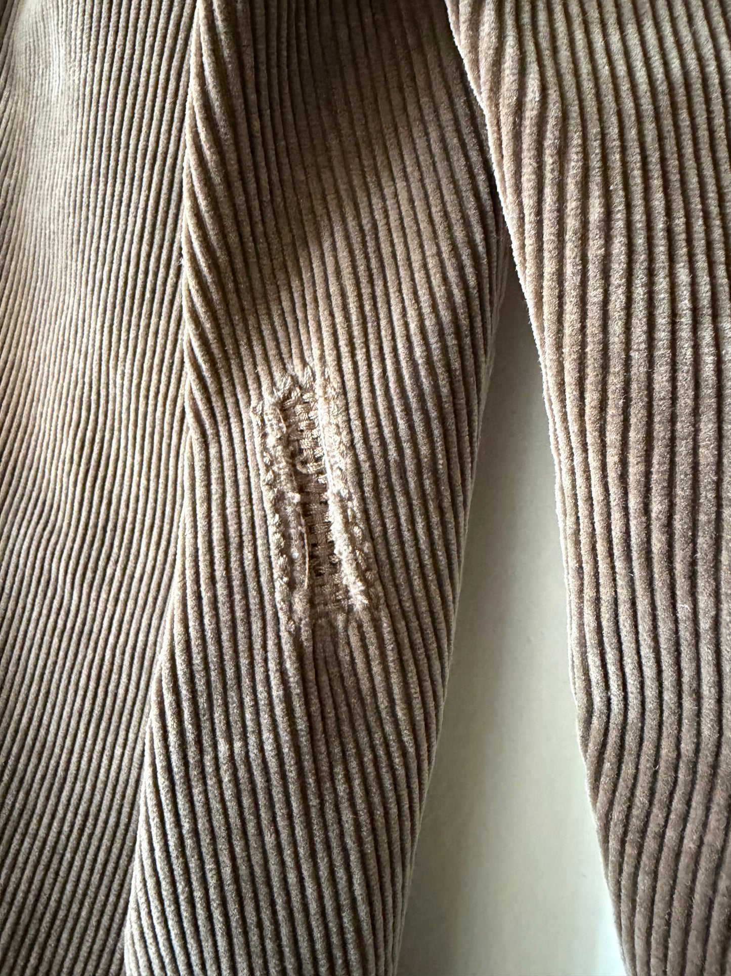 Polo Ralph Lauren Patchwork Corduroy Buckle Back Pants