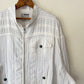 80's J. Taverniti Pompiste Striped Zip Jacket