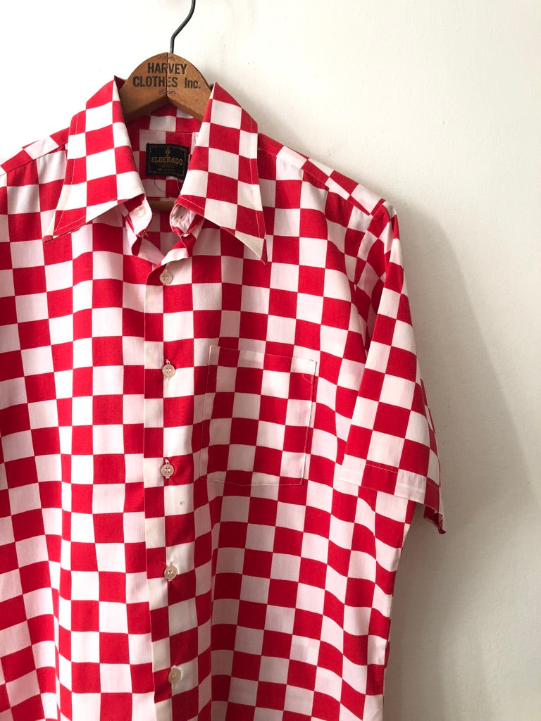 70's Elderado Checkered Shirt