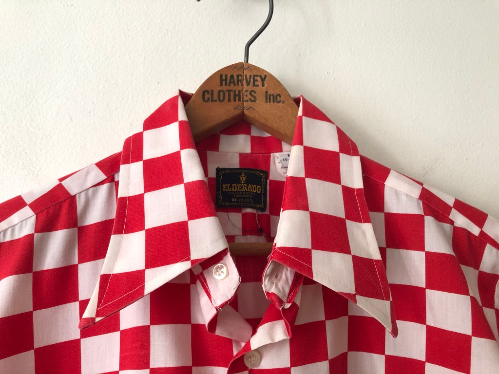 70's Elderado Checkered Shirt