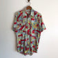 70's Fenton Patchwork Print Festive Western Shirt