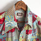 70's Fenton Patchwork Print Festive Western Shirt