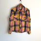 70's Westerner by Fleetline Bright Checkered Shirt