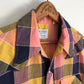 70's Westerner by Fleetline Bright Checkered Shirt