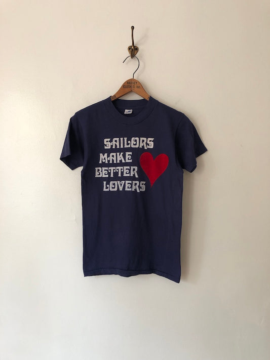 80's Sailors Make Better Lovers Flocked Shirt