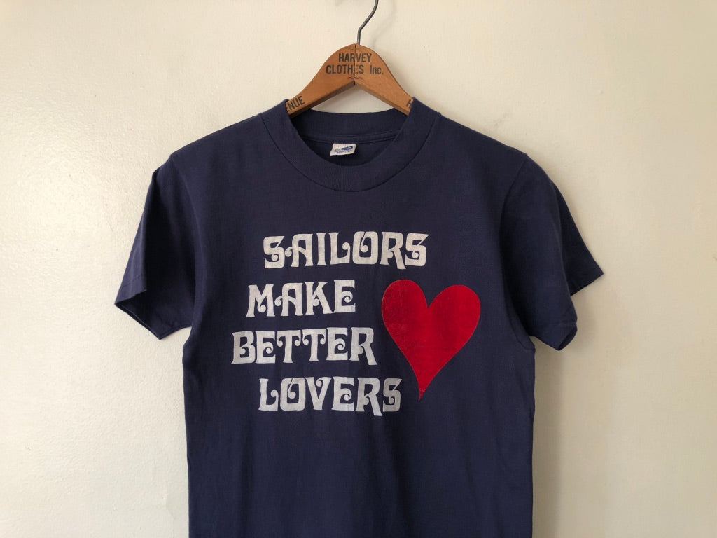 80's Sailors Make Better Lovers Flocked Shirt