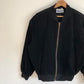 90's Ford Motor Co. Suede Leather Employee Bomber Jacket