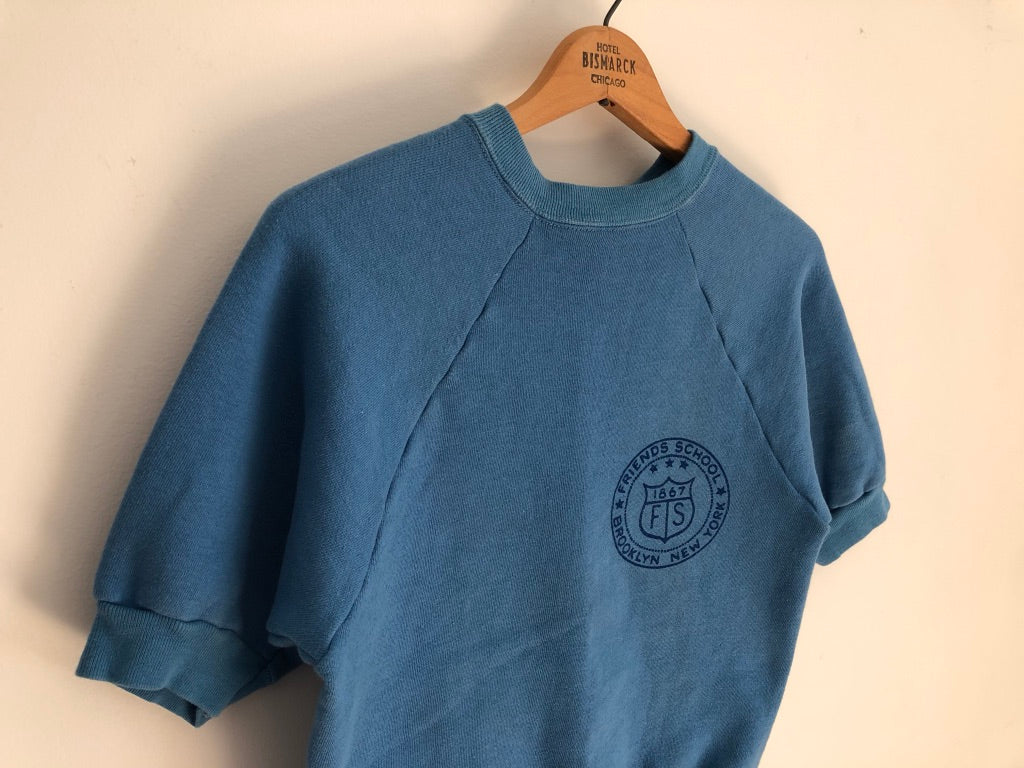 60's Friends School Brooklyn, NY Short Sleeve Sweatshirt