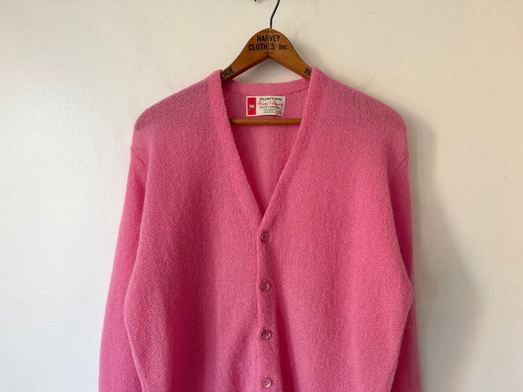 60's Puritan Gary Player Mohair Cardigan
