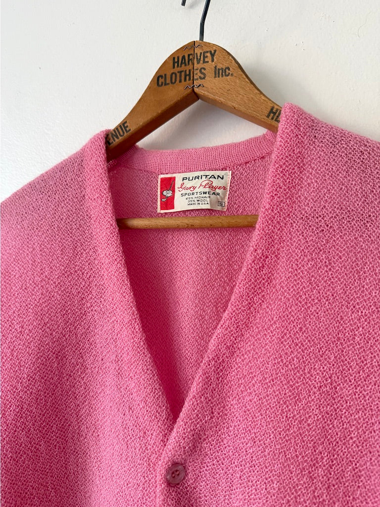 60's Puritan Gary Player Mohair Cardigan