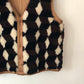 60's Geometric Sherpa Reversible Vest