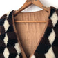60's Geometric Sherpa Reversible Vest