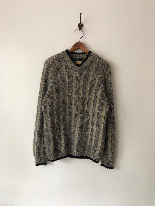 60's Gimbels Striped Mohair Sweater