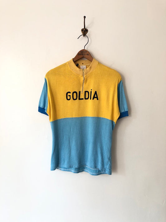 70's Goldia Two Toned Cycling Jersey