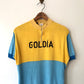 70's Goldia Two Toned Cycling Jersey