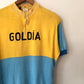 70's Goldia Two Toned Cycling Jersey