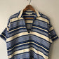 80's Greek Embroidered Striped Sailor Shirt