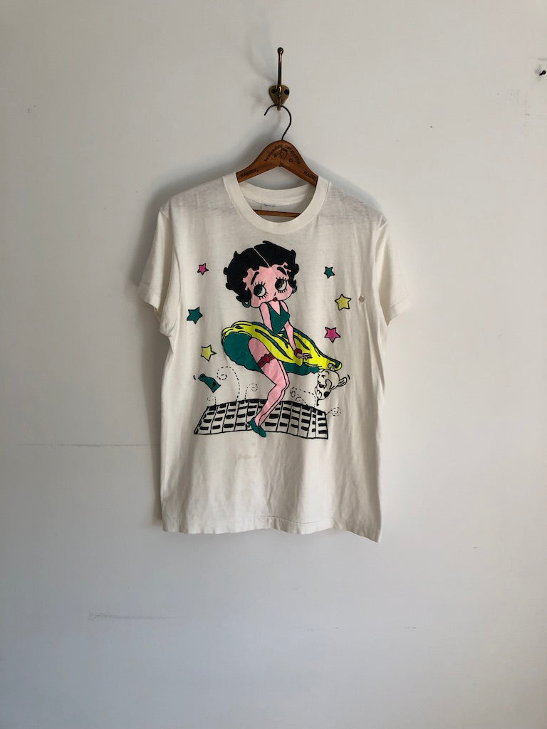 80's Hand Drawn Betty Boop Tee