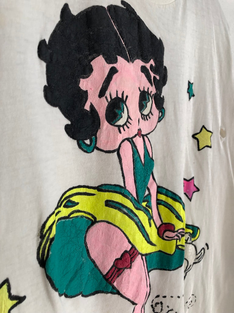 80's Hand Drawn Betty Boop Tee