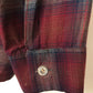 70's Hansom Rayon Shadow Plaid Flannel Shirt