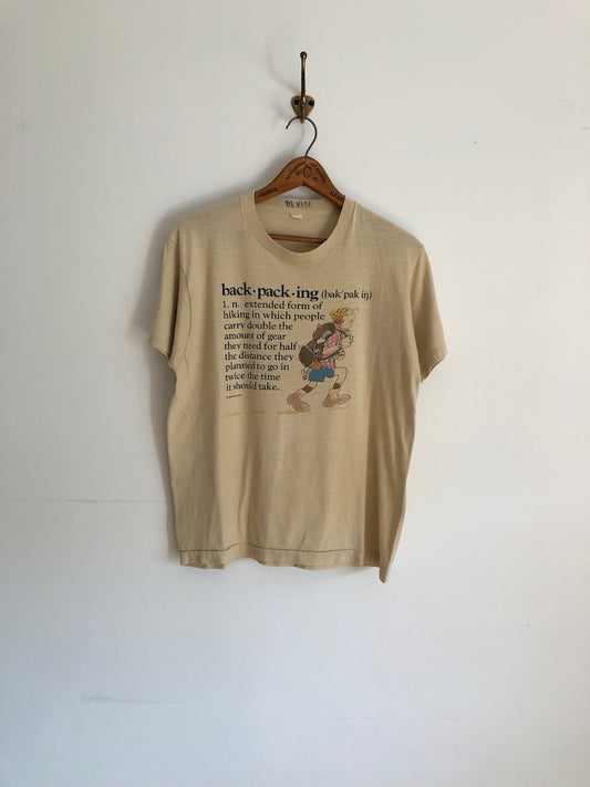 80's Backpacking Definition Tee