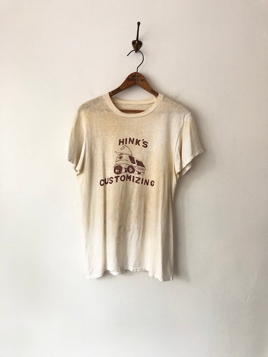 70's Hink's Customizing Hand Drawn Shirt