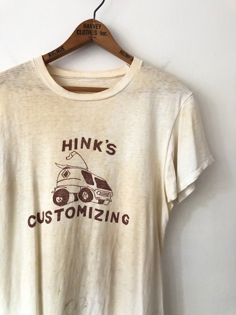 70's Hink's Customizing Hand Drawn Shirt
