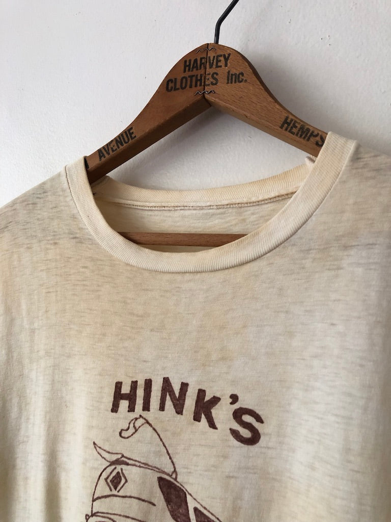 70's Hink's Customizing Hand Drawn Shirt