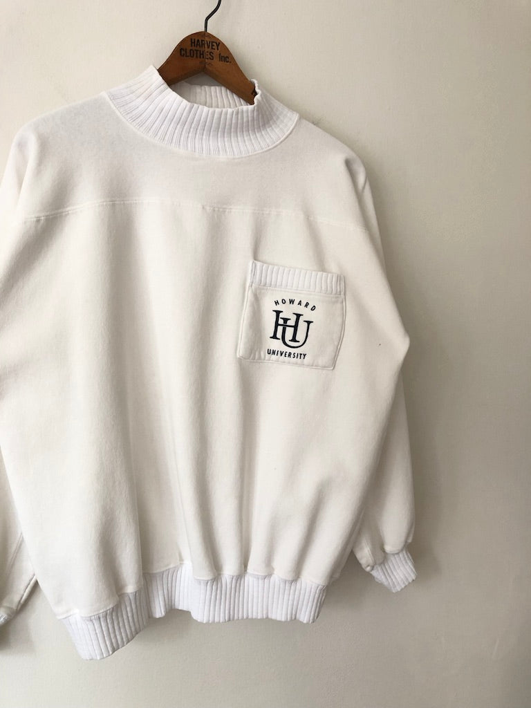 80's Howard University Pocket Sweatshirt