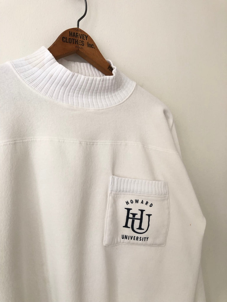 80's Howard University Pocket Sweatshirt