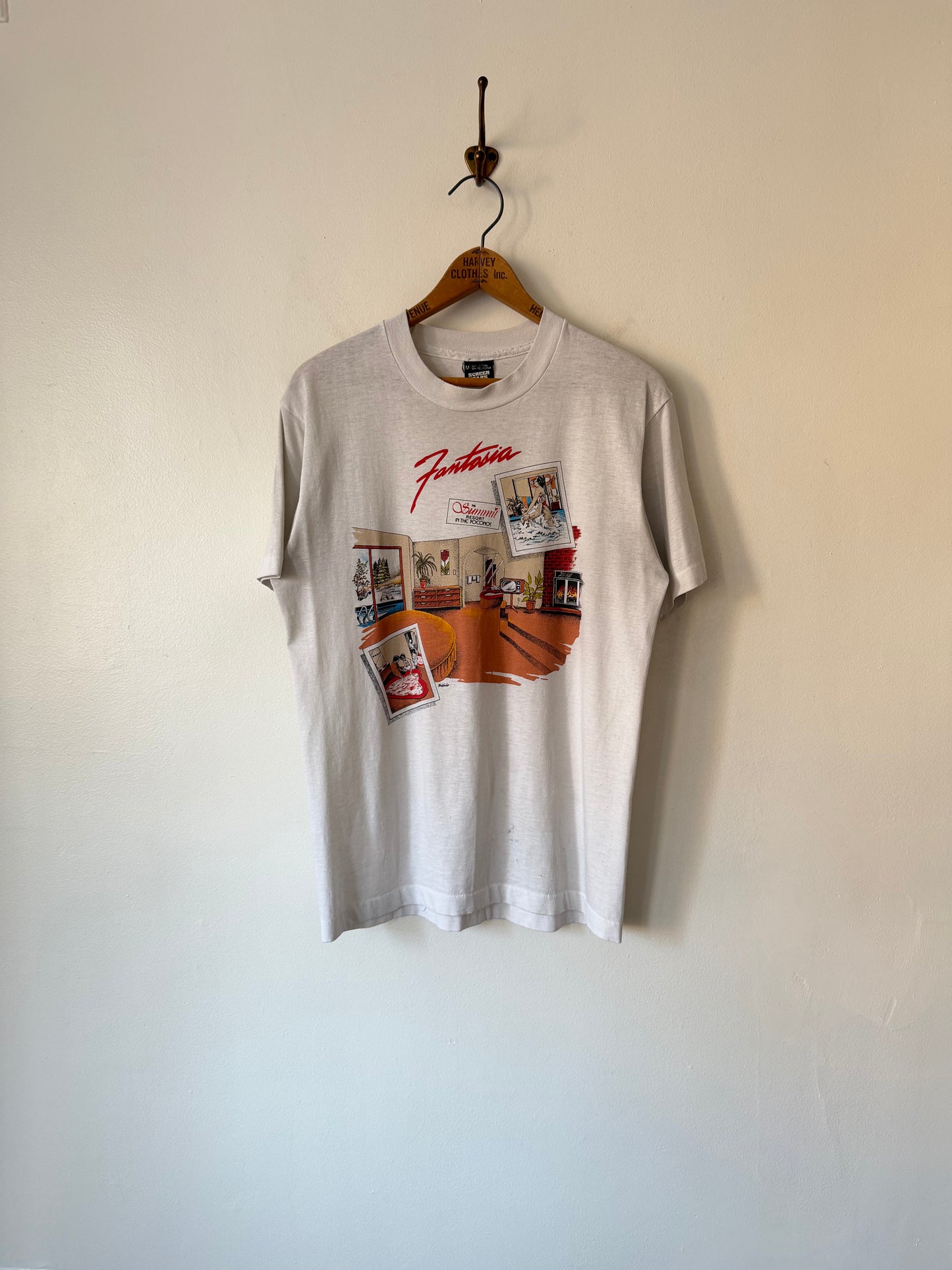 90's Fantasia Couples Only Poconos Resort Shirt