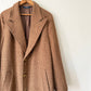 80's Polo Ralph Lauren Glen Check Wool Coat