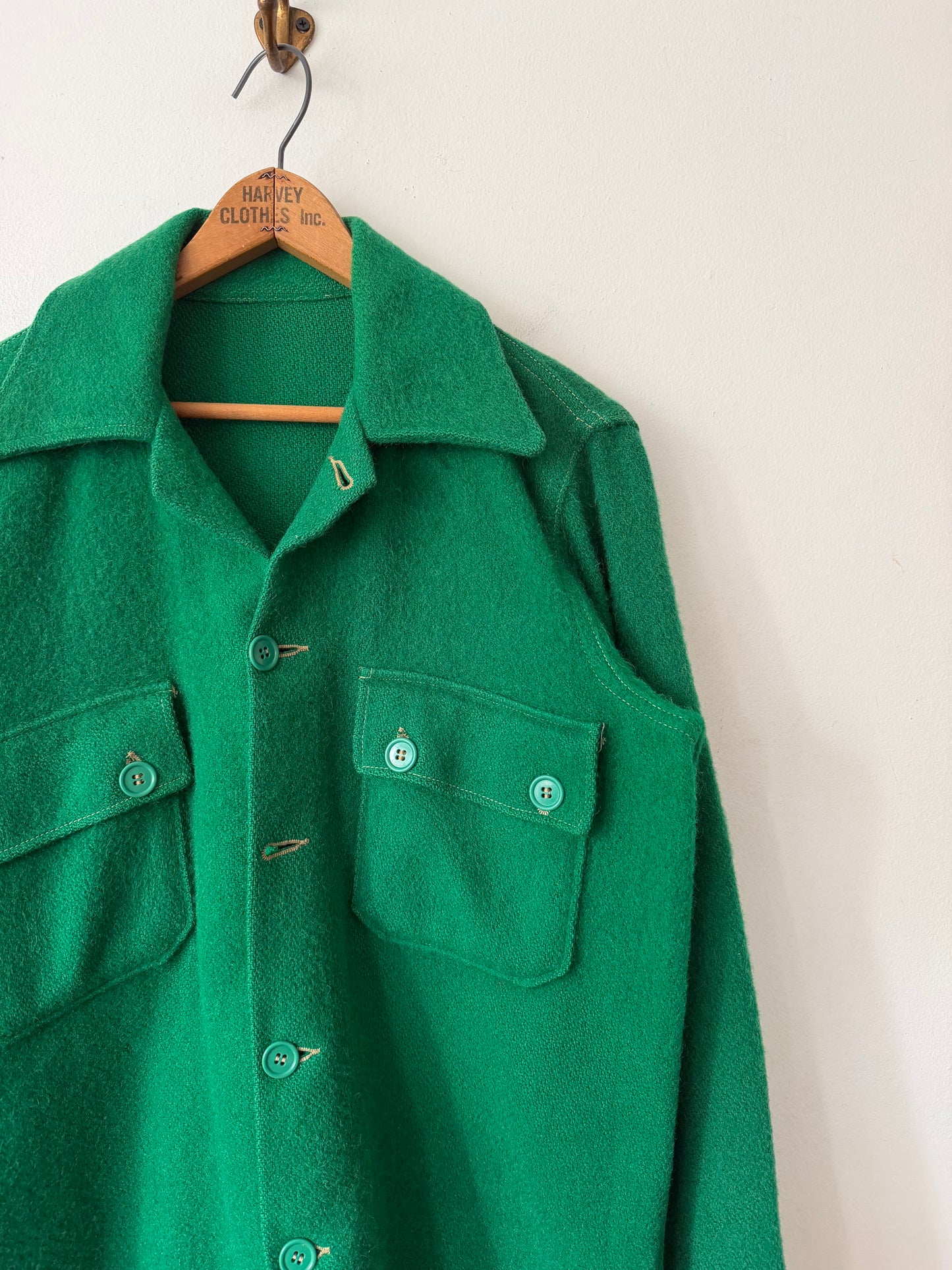 40's Sportclad Wool Flannel Shirt