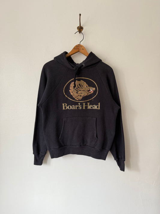 80's Velva Sheen Boar's Head Hoodie